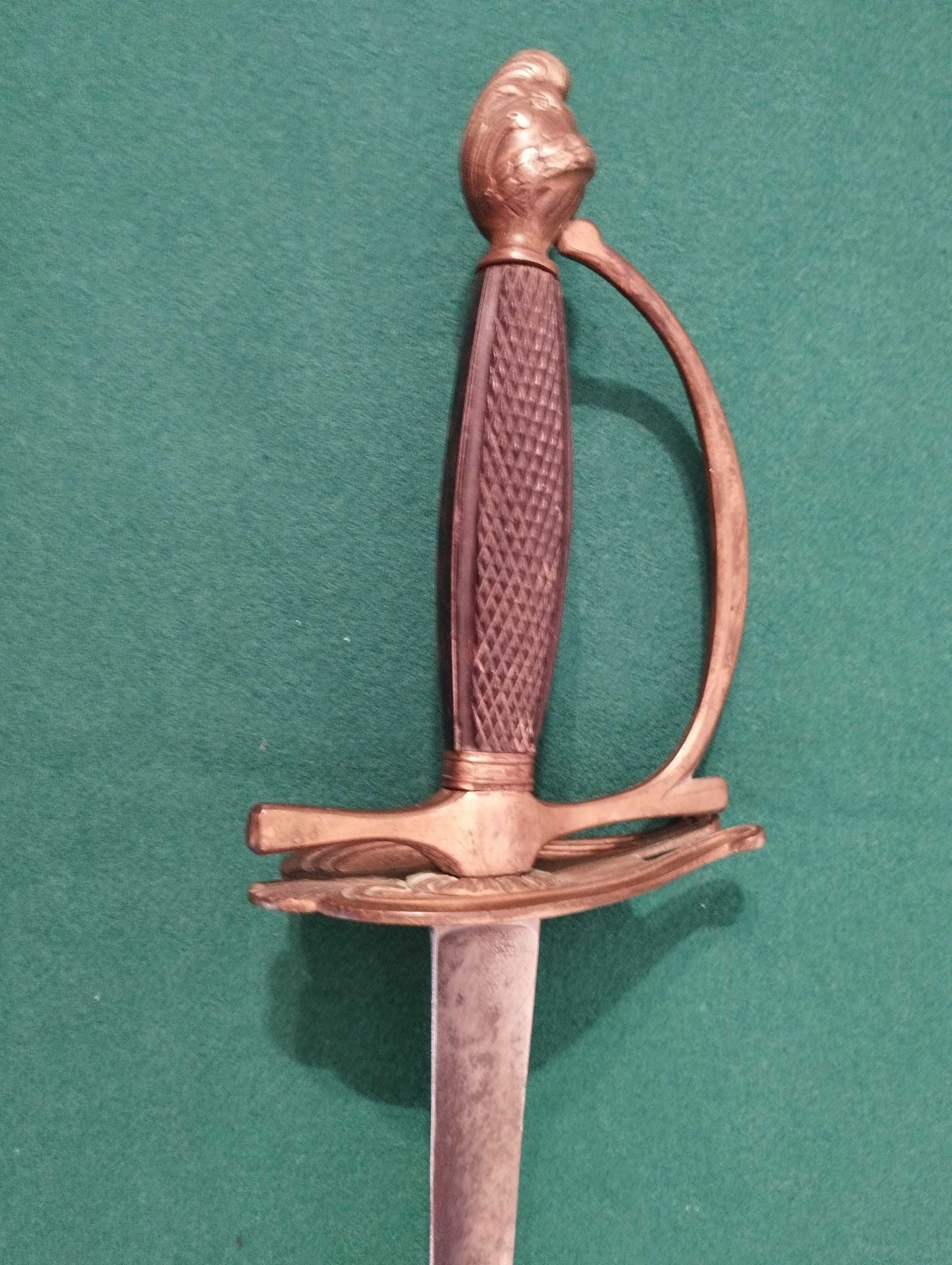 Espada de alto oficial francês,  reg.  Vendémiaire ano XII, 1805