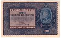 Banknot 100 marek 1919 - I Serja C - st. 3