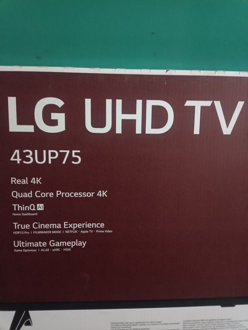 Televisão LG UHD tv 4k  para peças