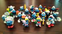 Coleção figuras PVC Smurfs