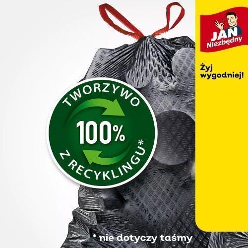 Jan Niezbędny Worki Ld Magnum Flex Taśma 60L 10Szt. - 5 Op.