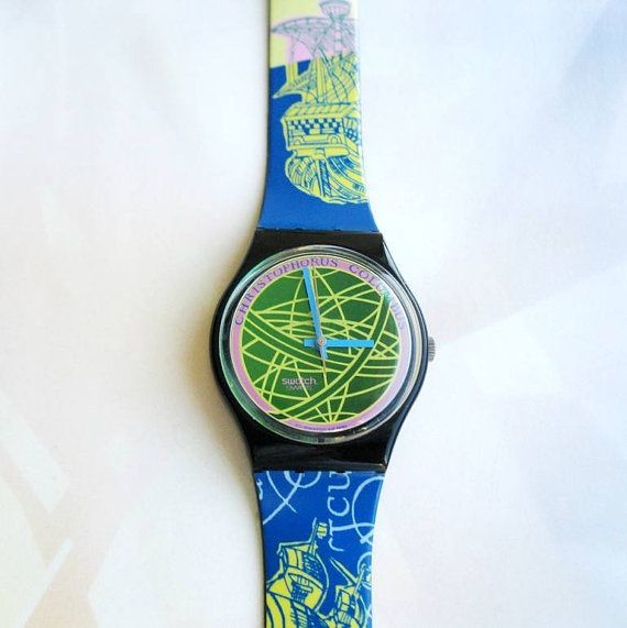 Relógio Swatch ‘THE GLOBE’ de 1991