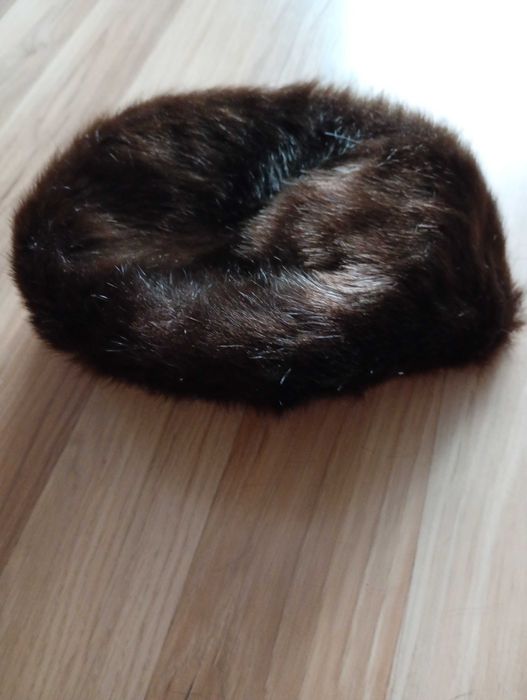 Czapka z futra zimowa