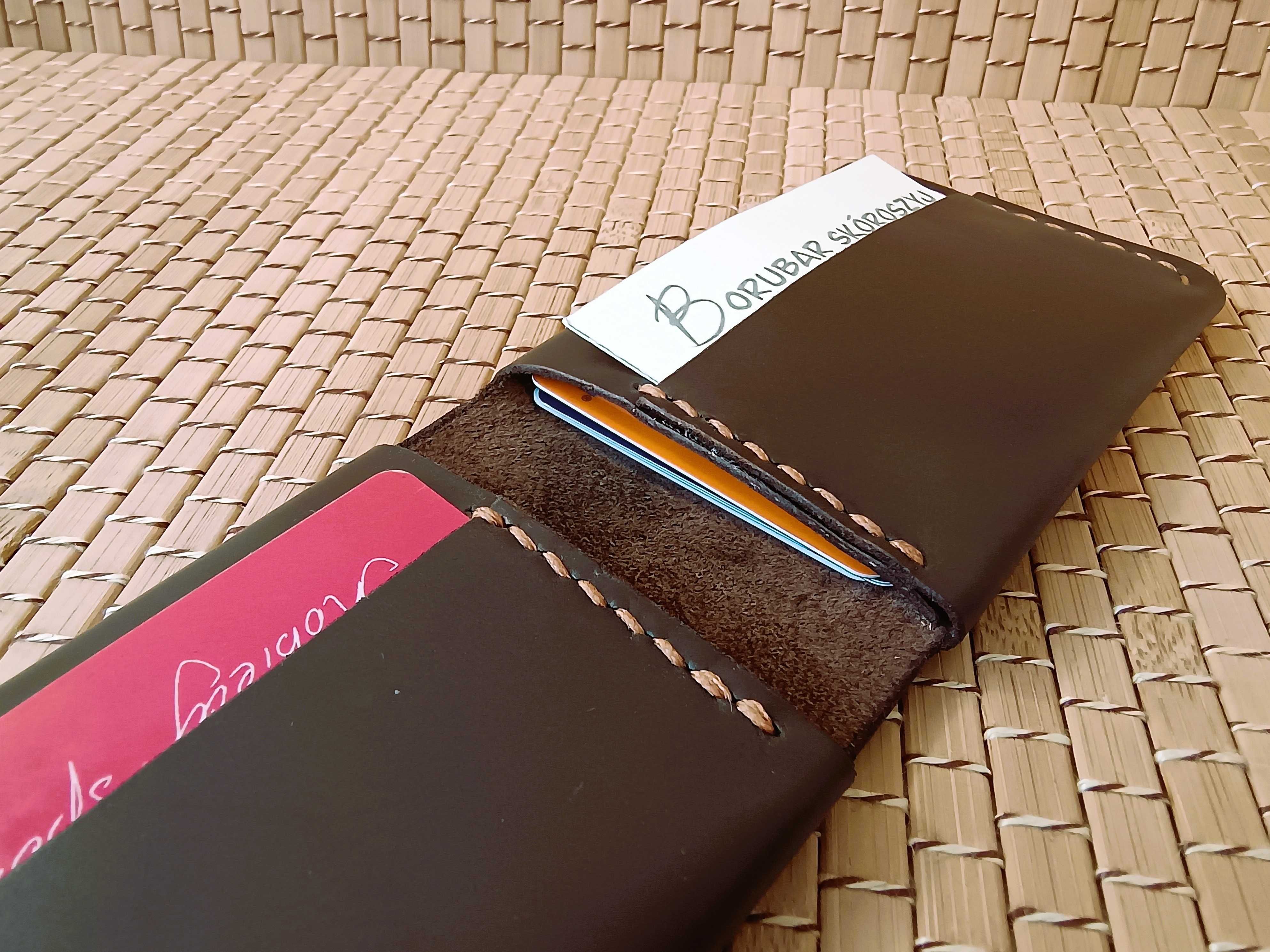 Borubar Skóroszyj - EDC - doublewing wallet - portfel skórzany