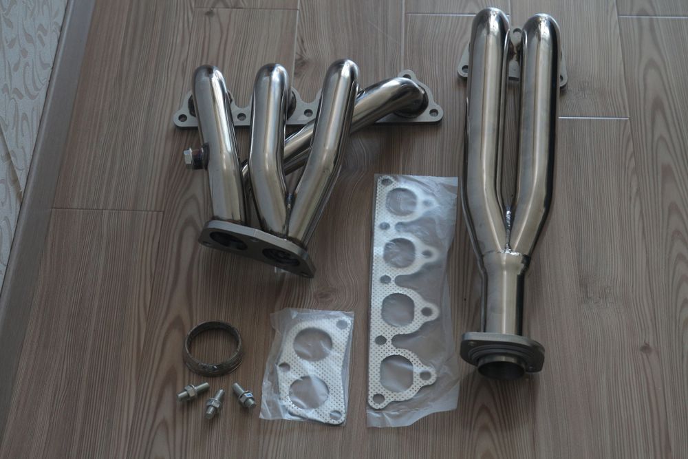 Выпускной коллектор Honda Civic D-серии 4-2-1, (Хонда, CRX тюнинг )