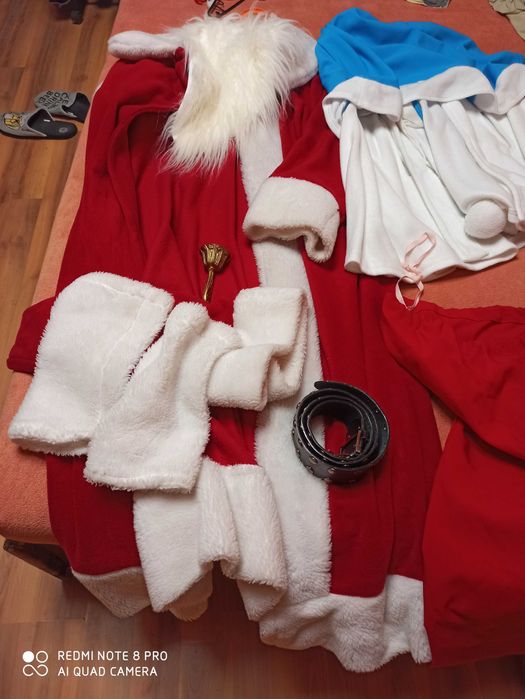 MIKOŁAJ strój Mikołaja 175 cm Ełk