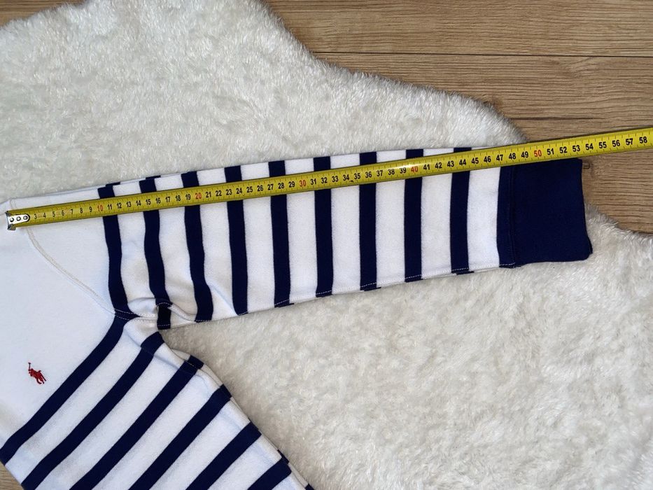 Polo Ralph Lauren на хлопця.Світшот с принтом в смужку