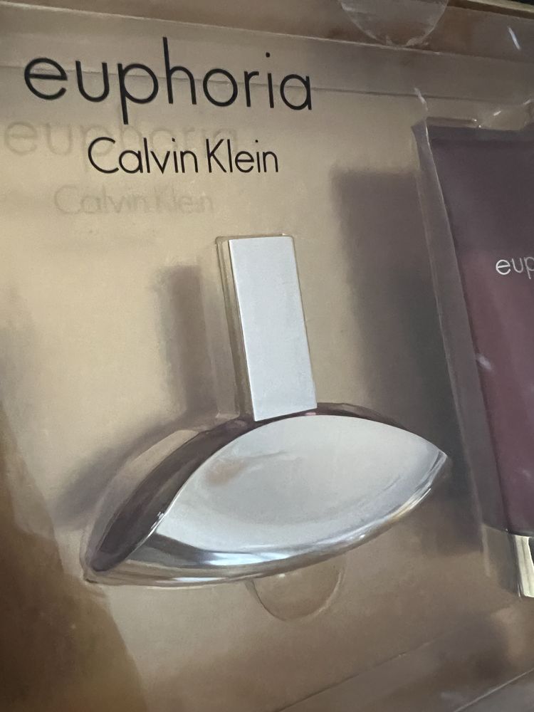 Nowy zestaw perfumy euphoria Calvin Klein 30ml balsam do ciała