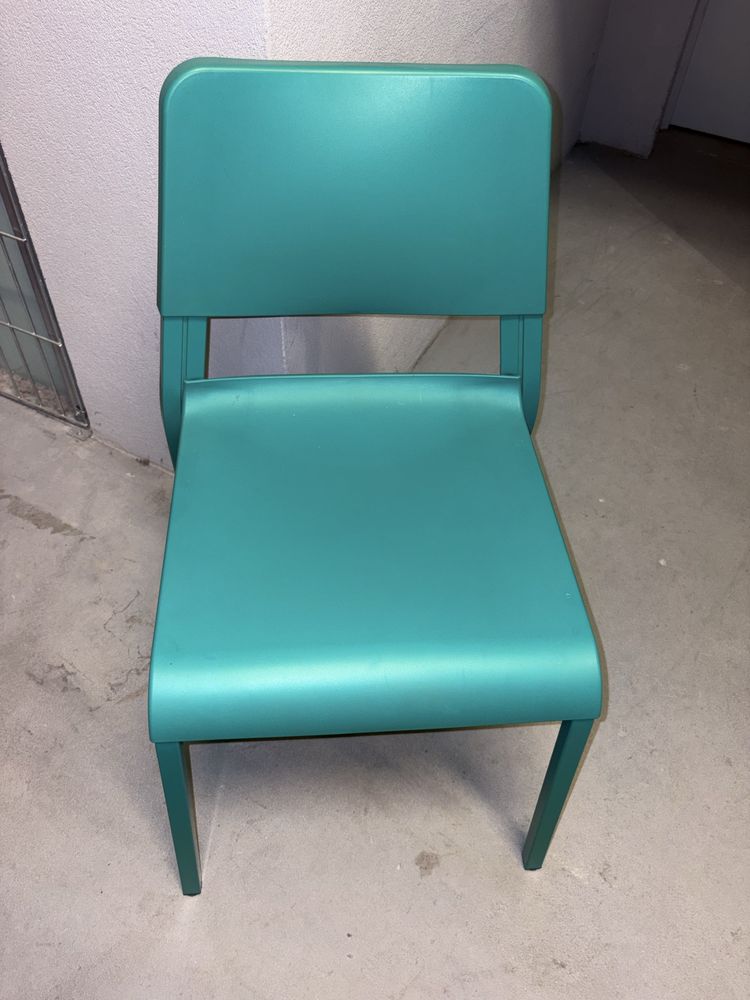 Krzesło ikea koloru zielonego 3 sztuki