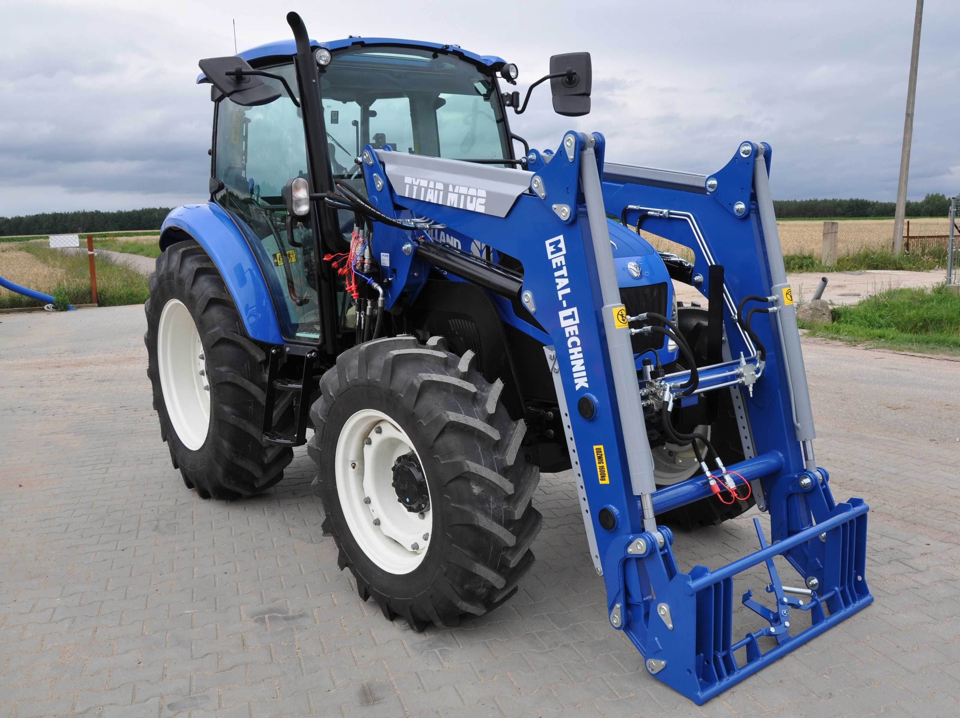 Ładowacz czołowy Tur Metal-Technik Case New Holland  Massey Ferguson