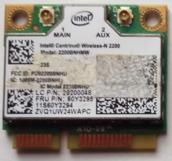 Intel Centrino Wireless-N 2200