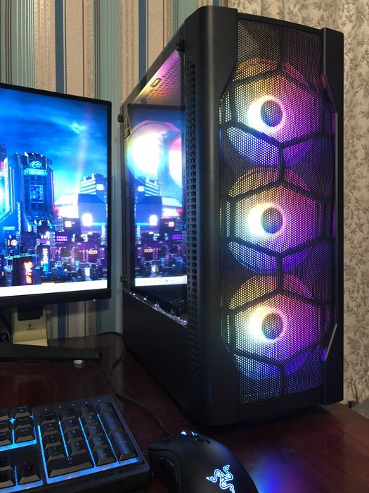 Игровой ПК Intel i7/16Gb/GTX1070/SSD500 системный блок компьютер