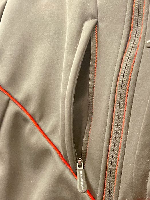 M/L Porsche Motorsport softshell kurtka zamek czarna ciepła Oryginał