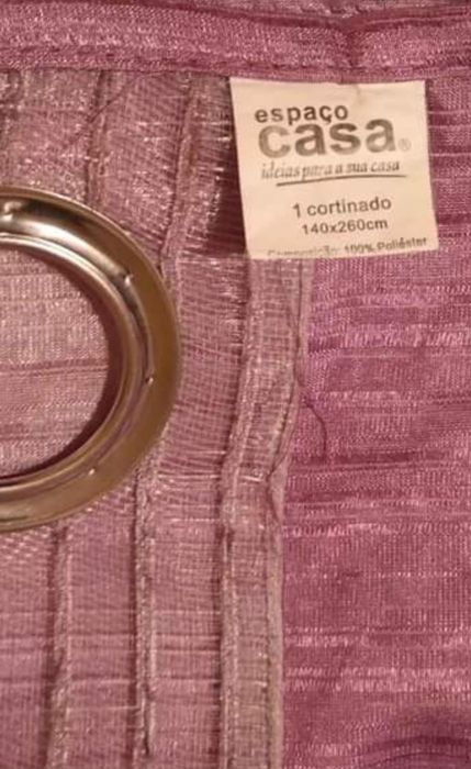 Cortinados como novos Espaço Casa