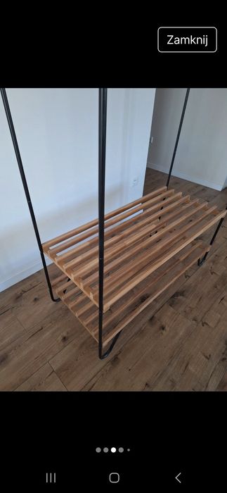 Wieszak na ubrania duży
