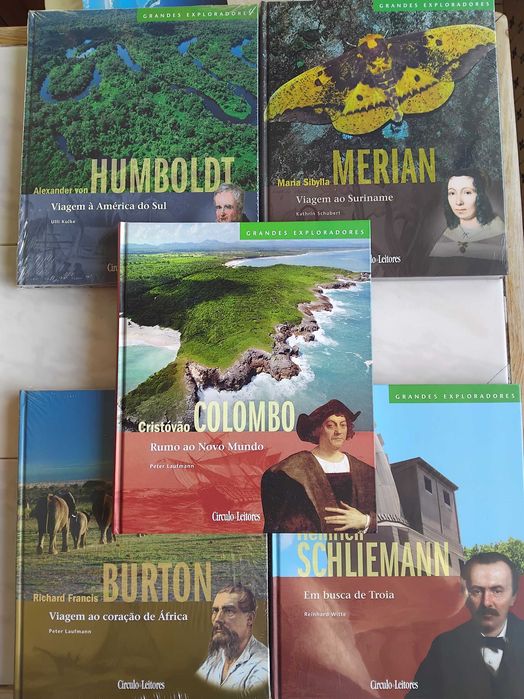 10 LIVROS DE HISTÓRIA - GRANDES EXPLORADORES