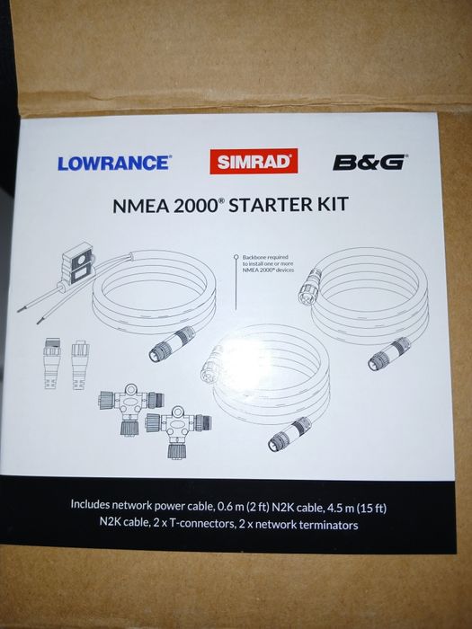 Sieć nmea 2000 lowrance garmin motorguide yamaha