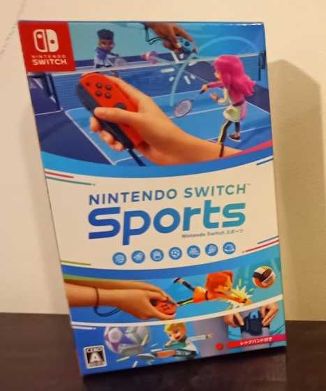 Nintendo Switch Sports versão Japonesa, suporta Português