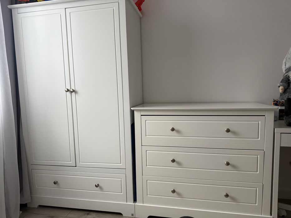 Meble Bellamy Marylou komoda, szafa i regal.