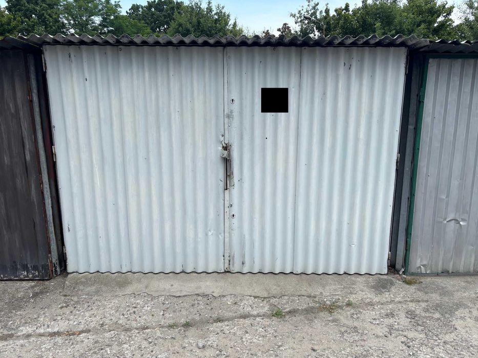 Garaż blaszak w Podjuchach