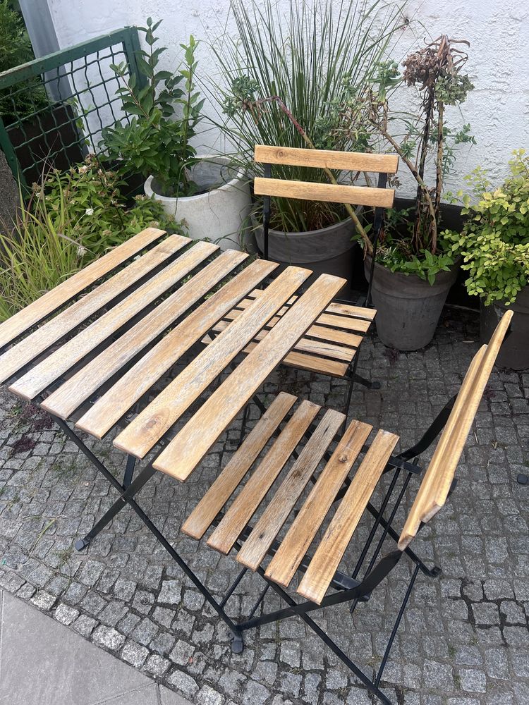 Stolik i lrzesła Ikea TÄRNÖ