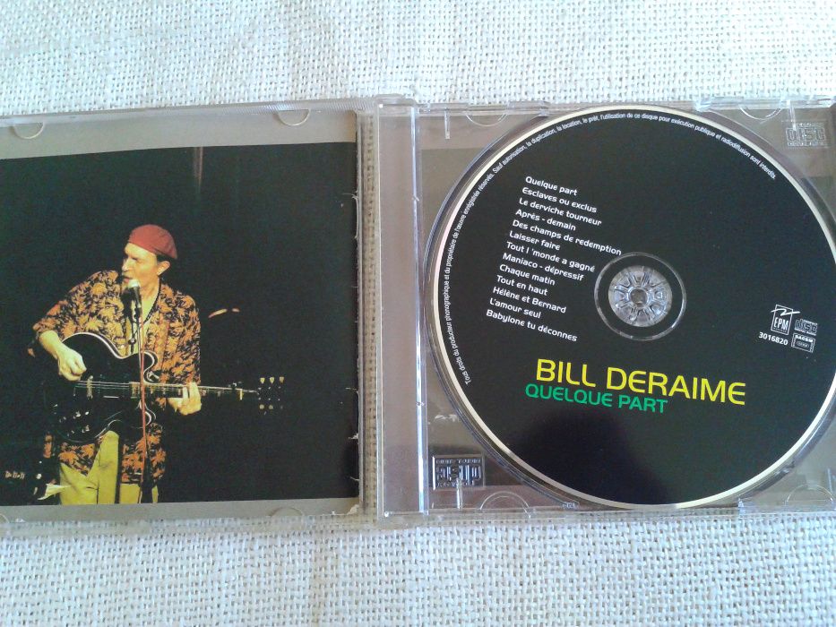 Bill Deraime - Quelque CD