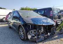 Honda Civic 2012r 2.2.CDI. Uszkodzony przód.