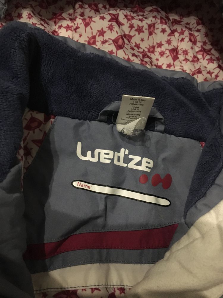 Wed’ze Wedze kurtka  dziecięca 6 lat