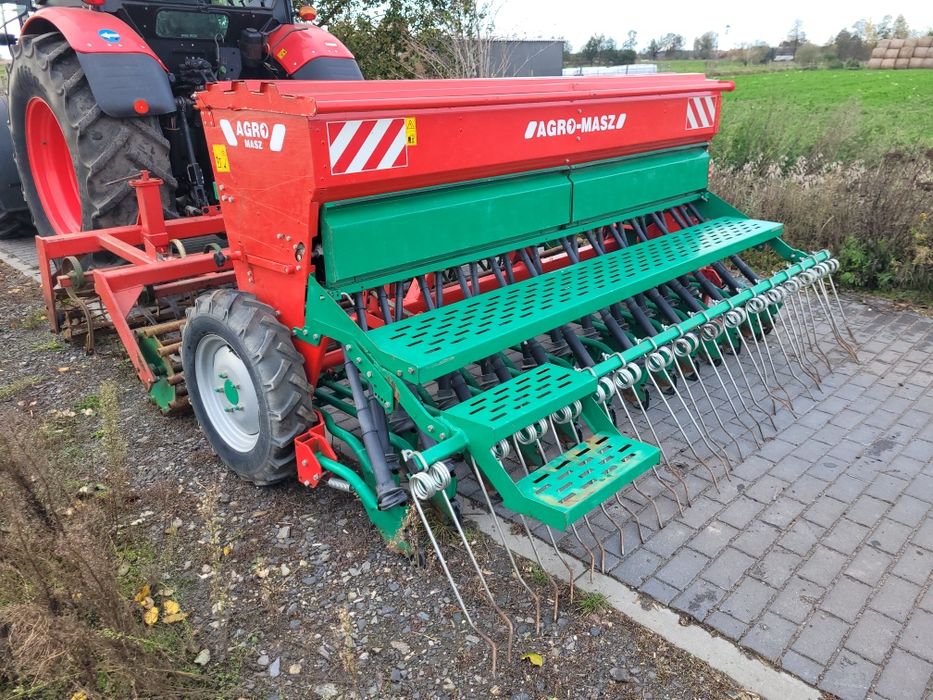 AGRO-MASZ 3m Siewnik SR300 agregat UNIA zestaw uprawowo-siewny idealny
