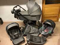 Wózek VENICCI Tinum Upline 2w1 / 3w1 / 4w1 z bazą Isofix