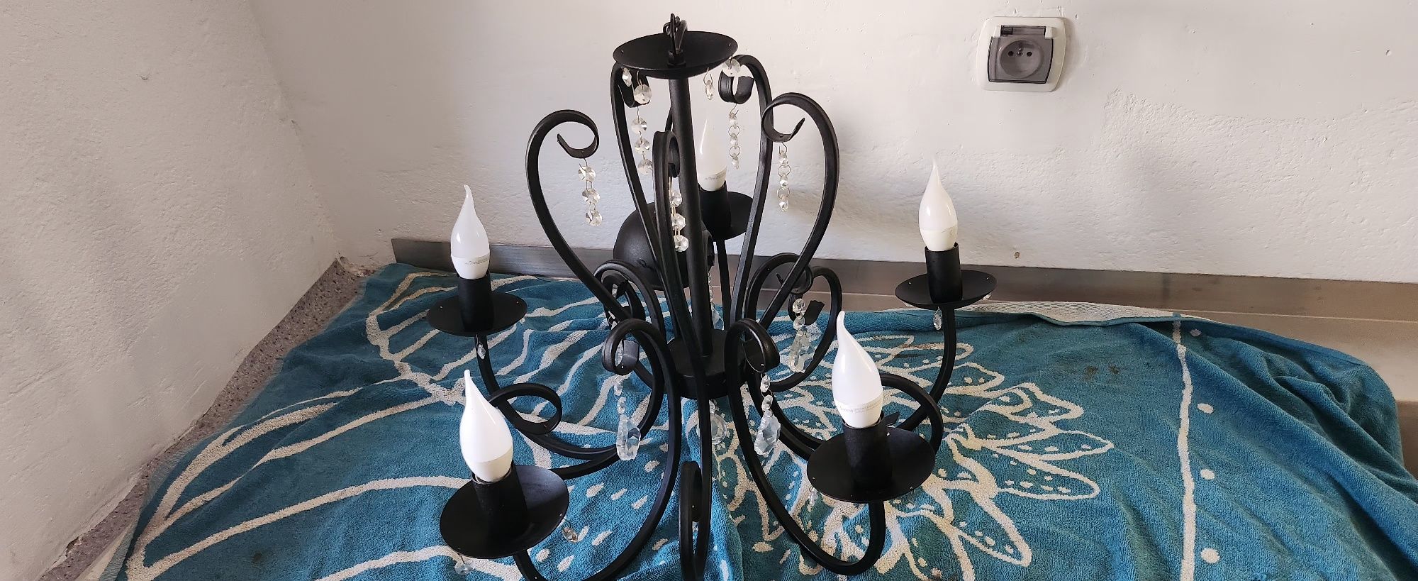 Zestaw lamp świecznikowych