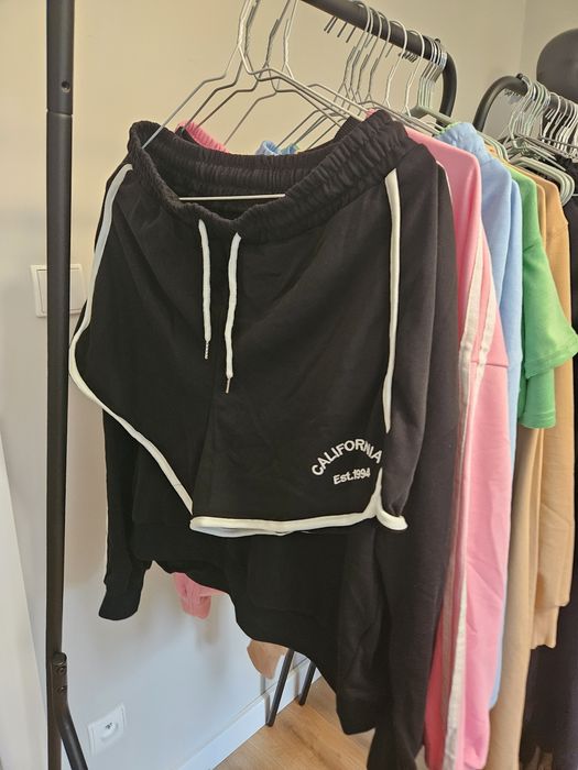 Dres bluza plus krótkie spodenki