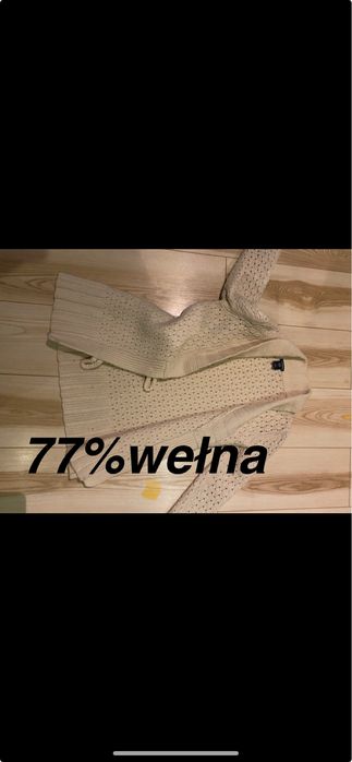 sweter wełna GAP kardigan