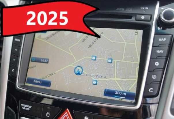 Aktualizacja Map Nawigacji Hyundai Kia 2025 ix20 ix30 ix35 i40 SantaFe