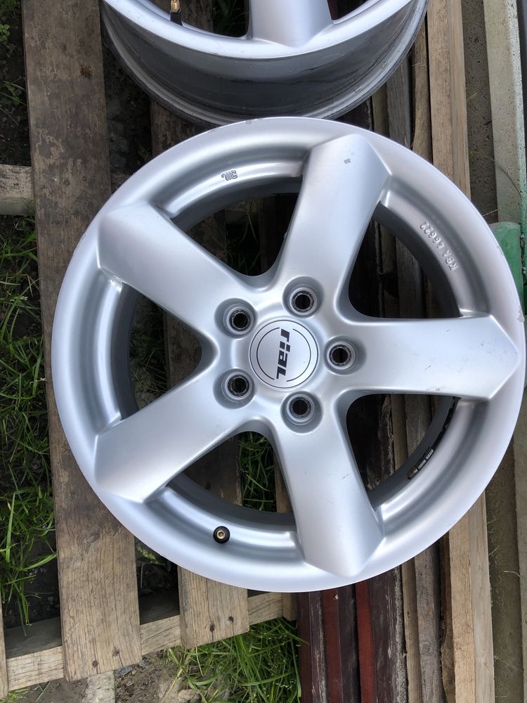 + niemieckie Felgi Rial 16 cali 5x112 VW Audi Skoda Mercedes Radom