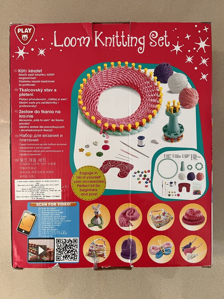 Loom Knitting set - zestaw dziewiarski