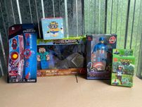 Figurki superbohaterów - Spiderman, Superman, Batman, Hulk, Thanos x10