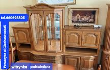 Regalik pokojowy dębowy niemiecki