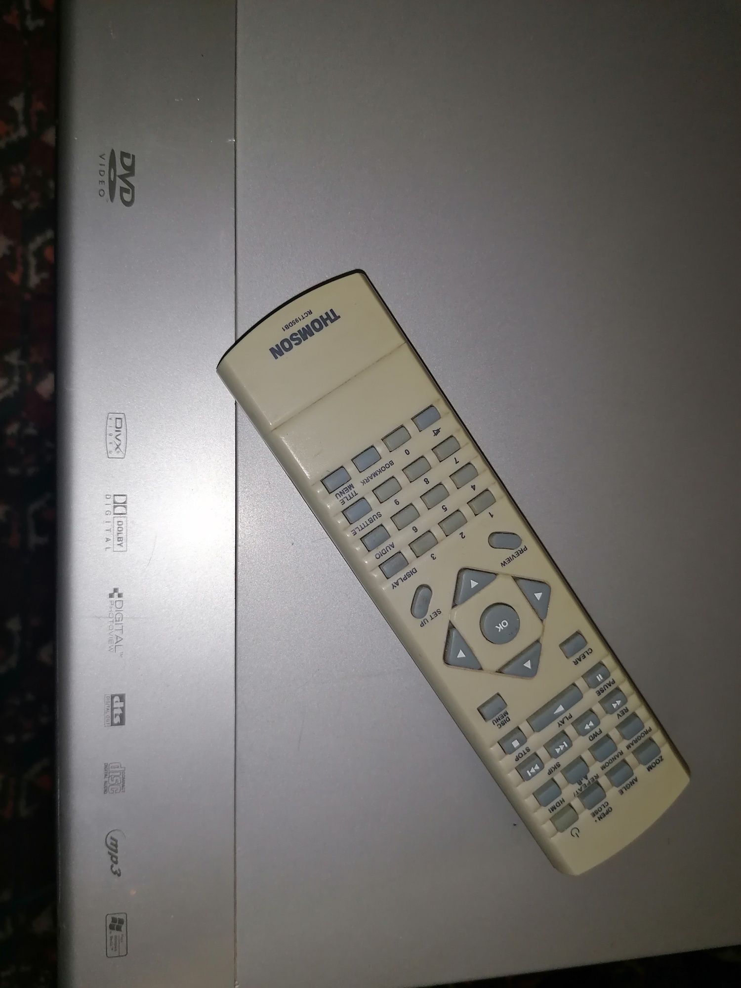 DVD Thomson Dth 255 E