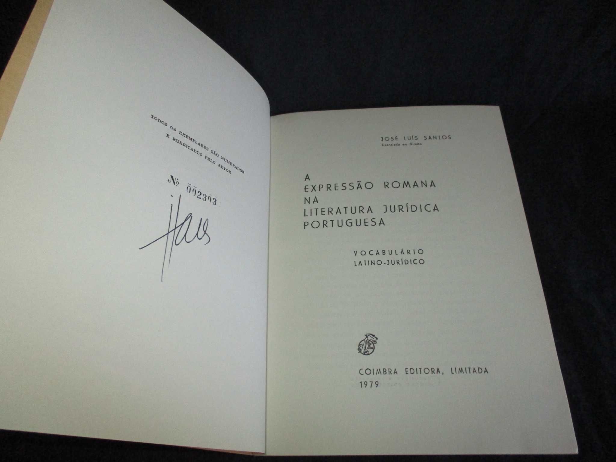 Livro A Expressão Romana na Literatura Jurídica Portuguesa