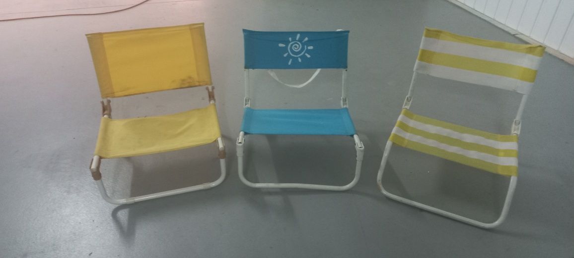 Cadeiras de praia