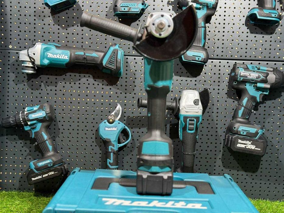 Набор Makita 2/1 Болгарка DGA504 - Шуруповерт DHP485BL 36V 8А