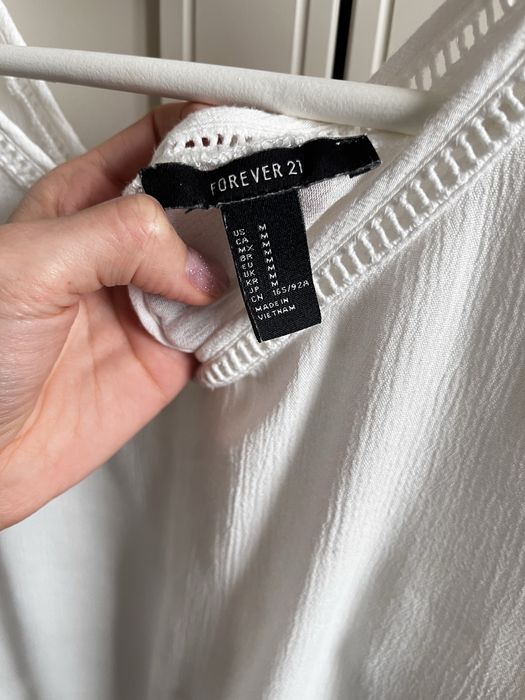 Bluzka z haftem rozszerzane rekawy m boho sliczna