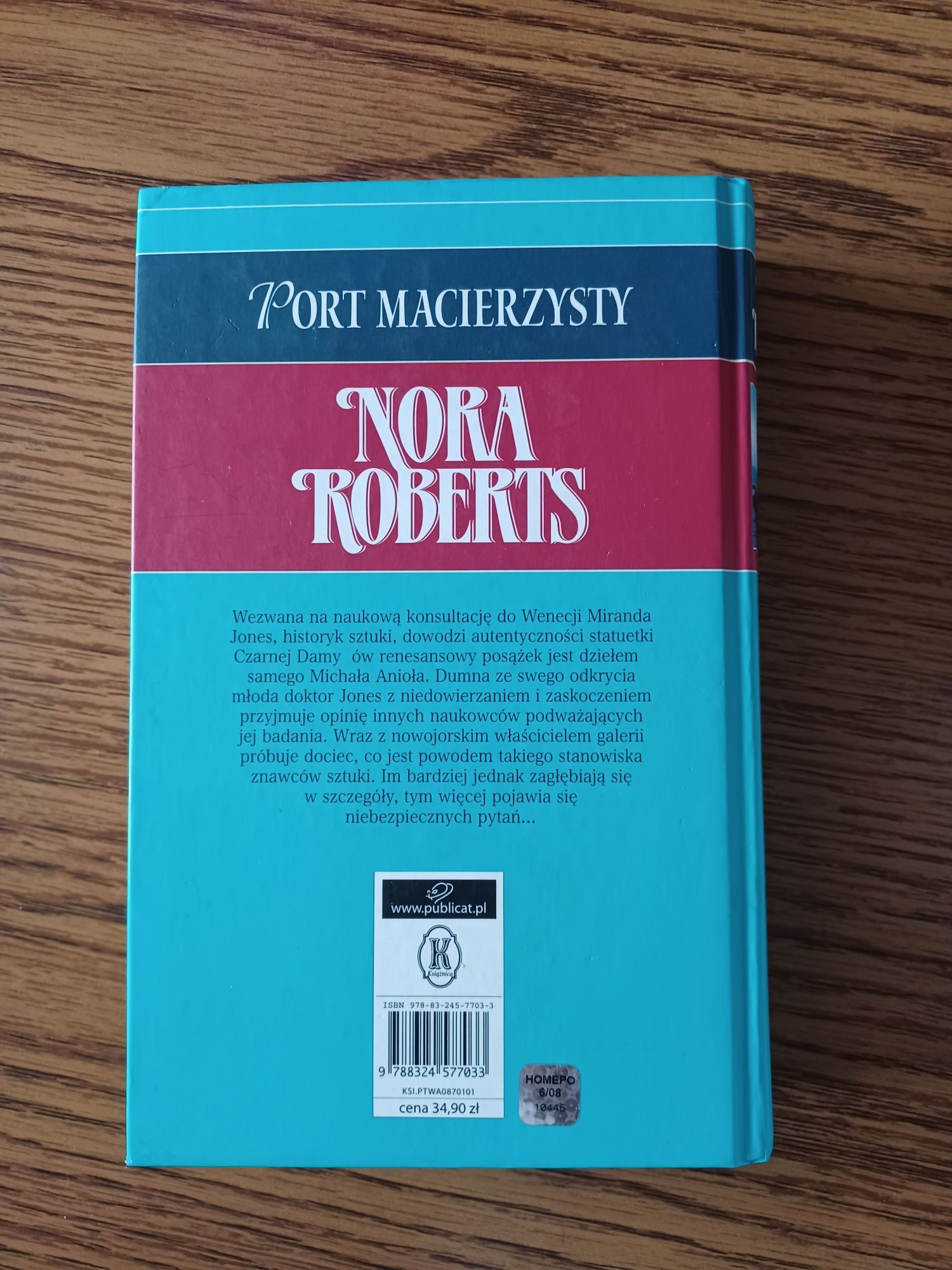 Książka Port macierzysty N. Roberts
