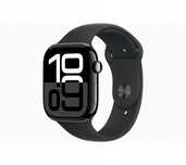 Smartwatch Apple Watch Series 10 GPS 42 mm czarny z paskiem S/M