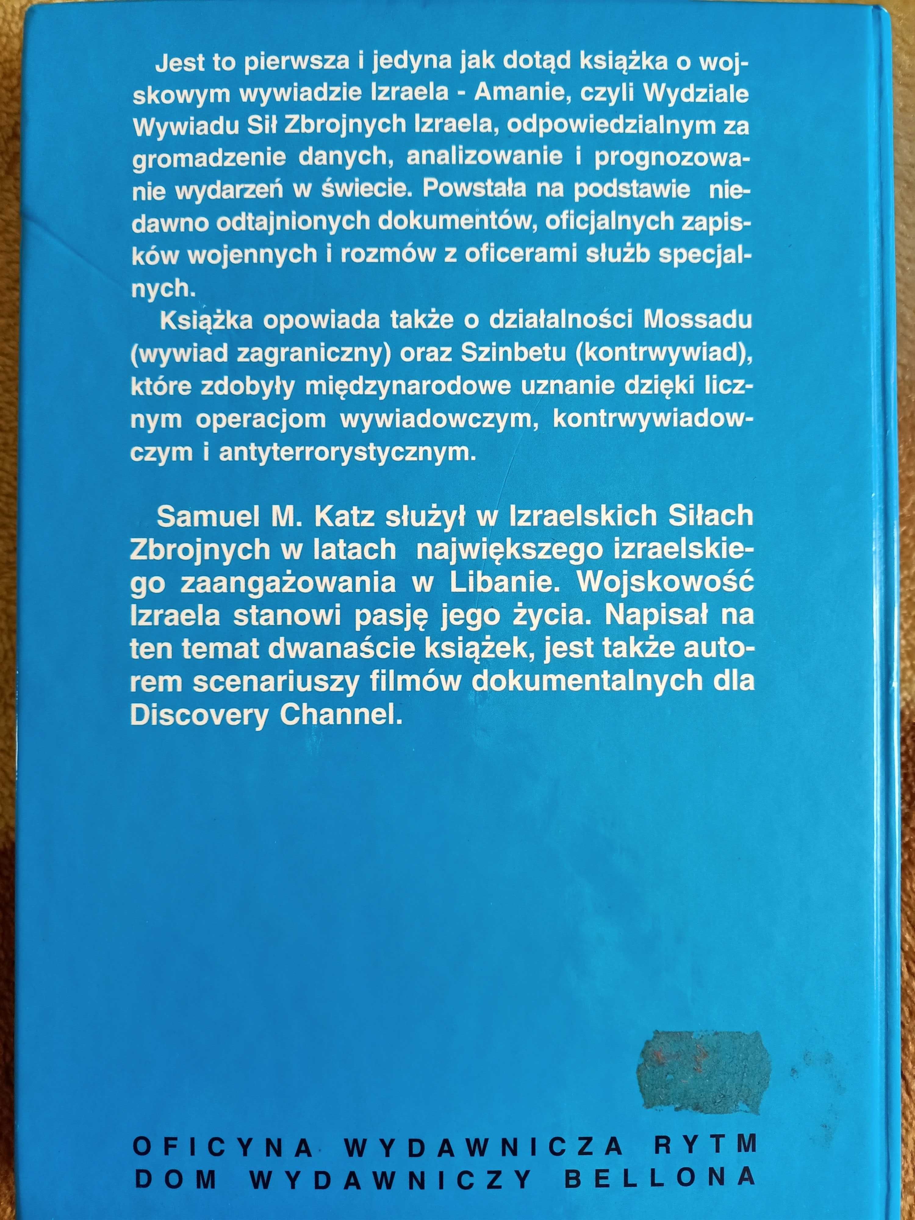 Aman Wywiad wojskowy Izraela Samuel M. Katz