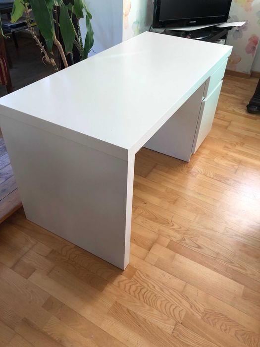 Biurko Ikea Malm białe