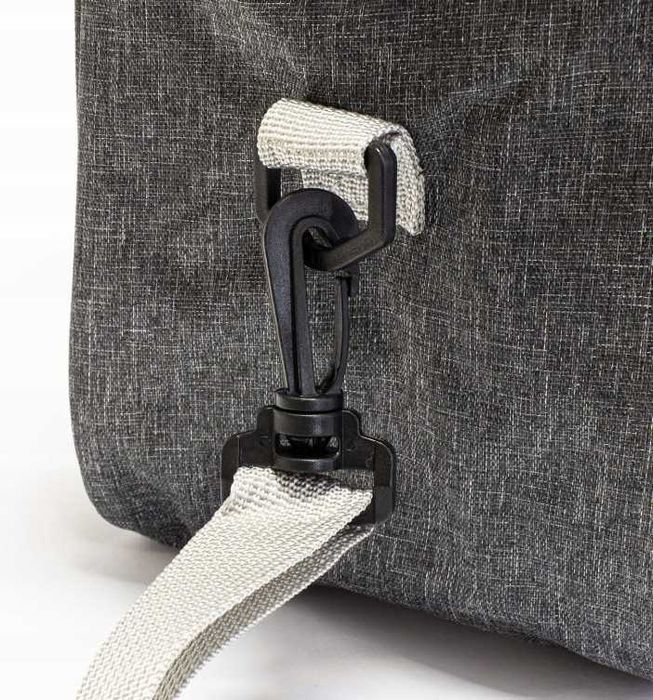 Torba Termiczna Śniadaniowa Turystyczna 7,5L + Wkład Chłodzący Szary