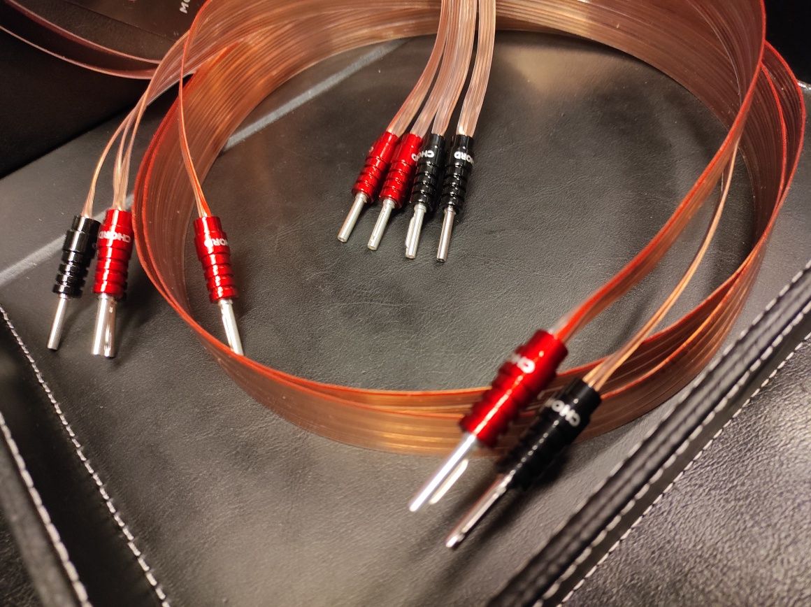 Nordost Super Flat Line superflatline kable przewody głośnikowe Chord