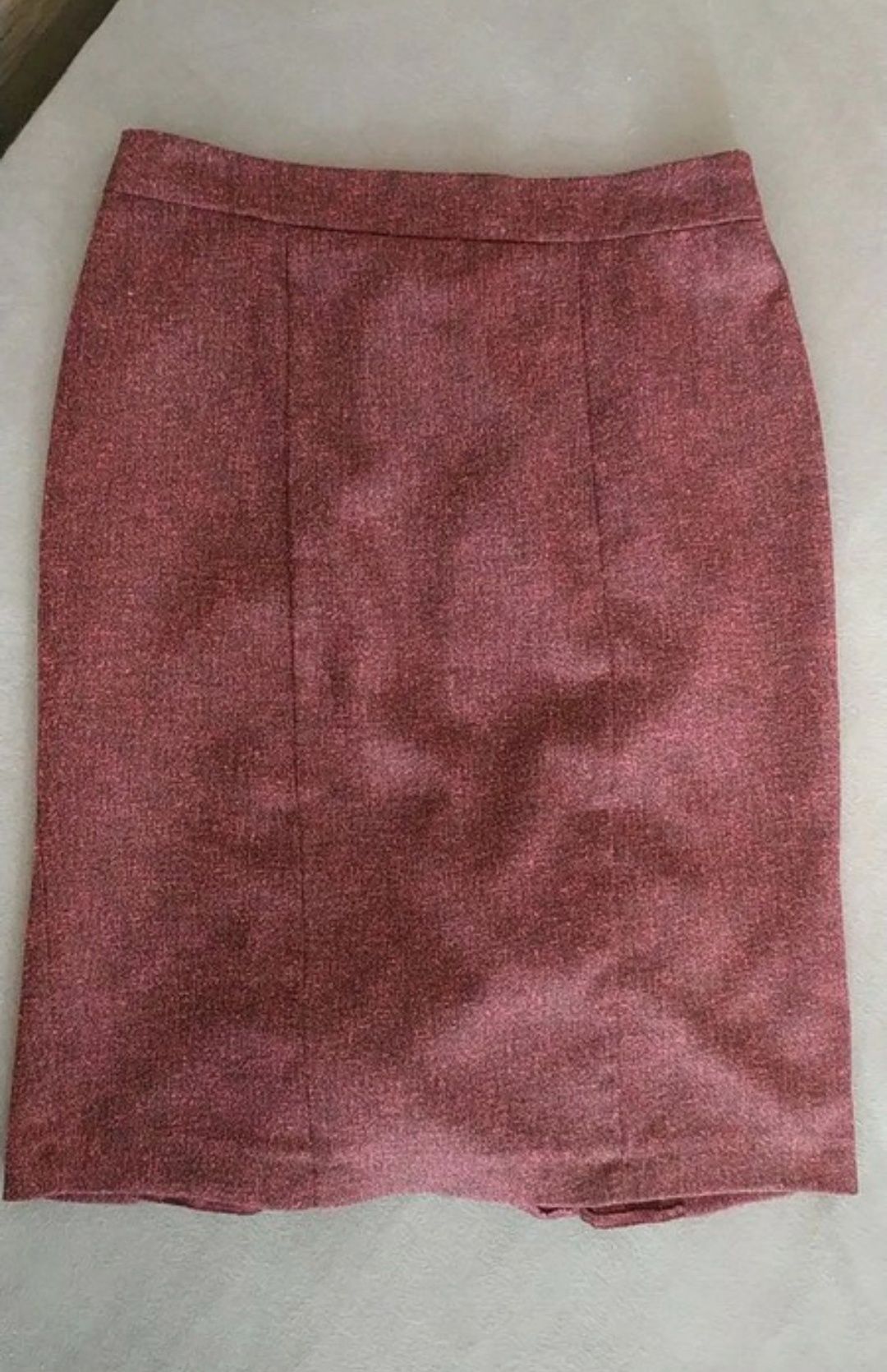Spodnica F&F 38 bordowa